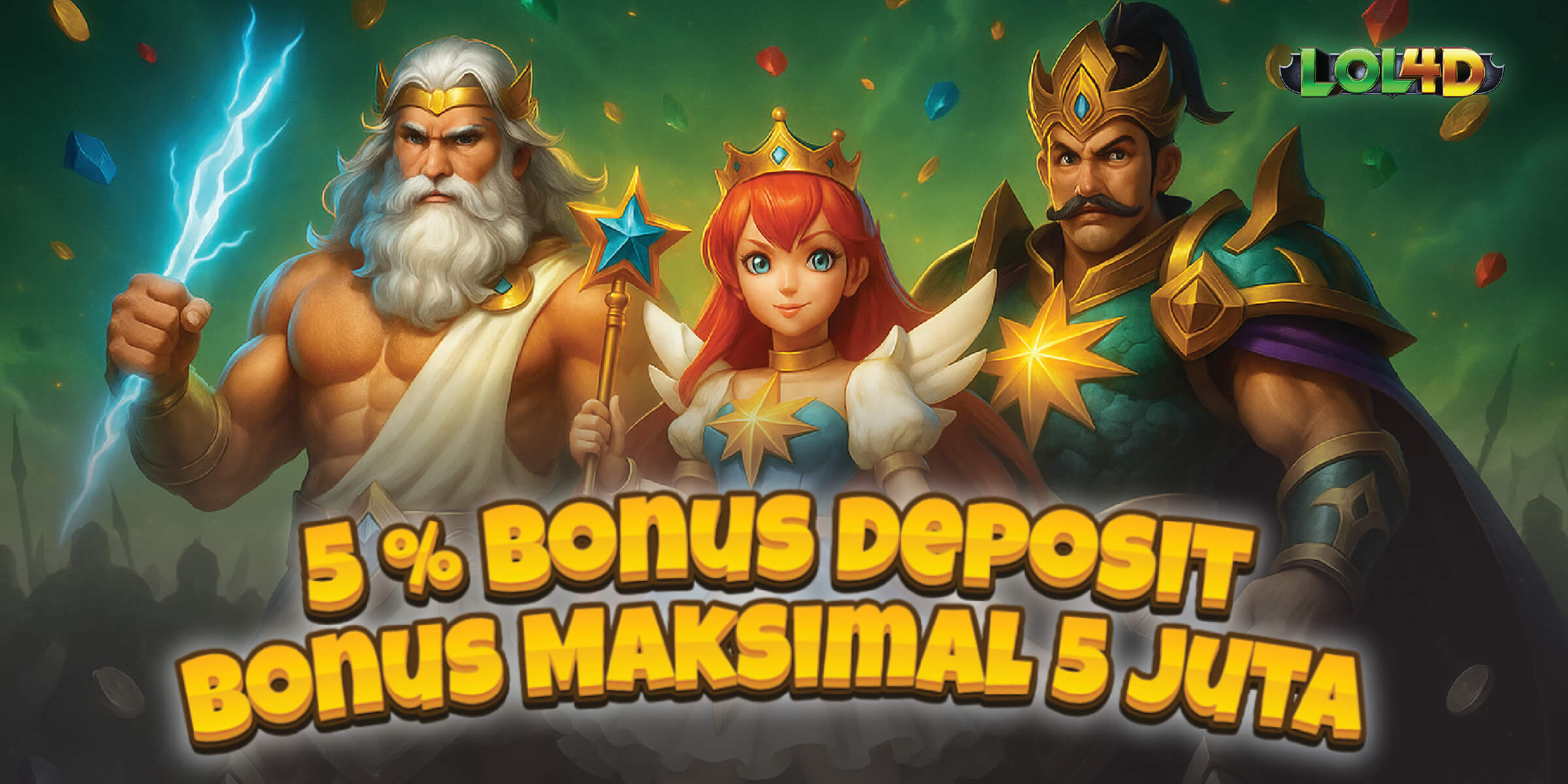 Bonus Deposit 5%